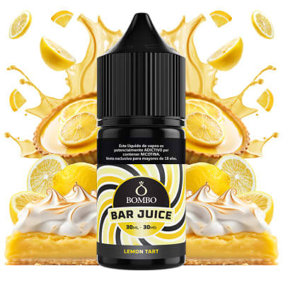 Bombo Bar Juice Lemon Tart Salt 30ml - Pie de Limón1