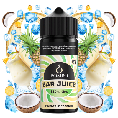 Bombo Bar Juice Pineapple Coconut 120ml - Piña y Coco1