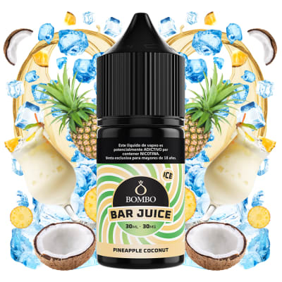 Bombo Bar Juice Pineapple Coconutn Ice Salt 30ml - Piña y Coco1