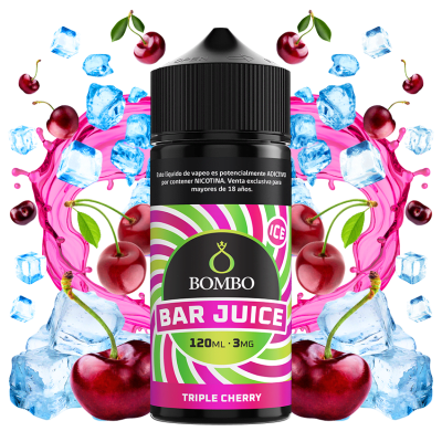 Bombo Bar Juice Triple Cherry 120ml - Cerezas1