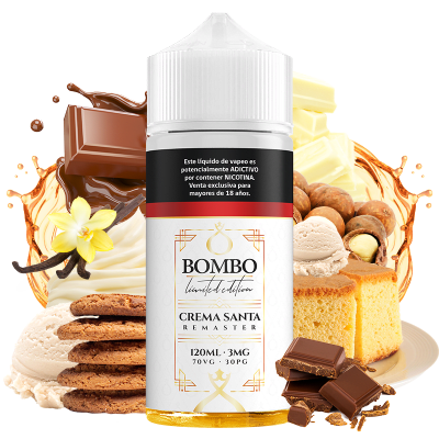 Bombo Crema Santa Remaster 120ml - Esponjoso Bizcocho1