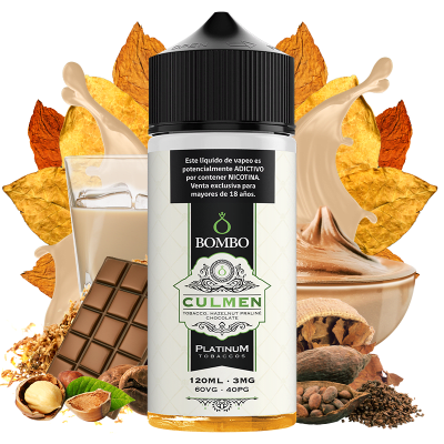 Bombo Culmen 120ml - Tabaco y Chocolate Blanco1