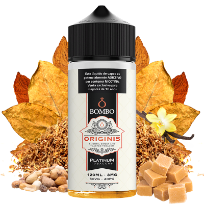 Bombo Originis 120ml - Tabaco Rubio1