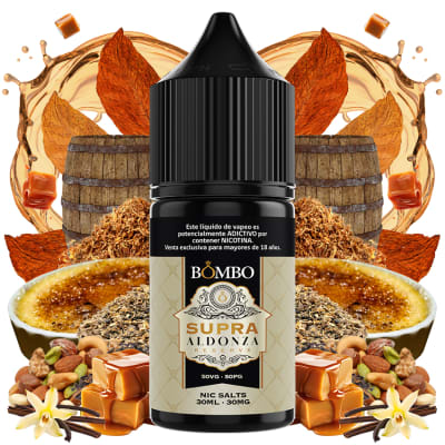 Bombo Supra Aldonza Reserve Salt 30ml - Tabaco Reserve1