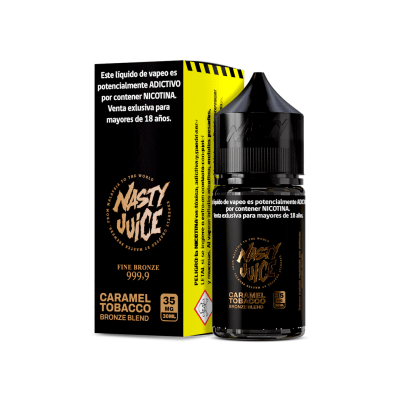Nasty Juice Bronze Blend Salt 30ML - Tabaco Caramelo1