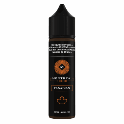 Montreal Original Canadian 60ML - Tabaco, Whisky y Sirope de Arce1