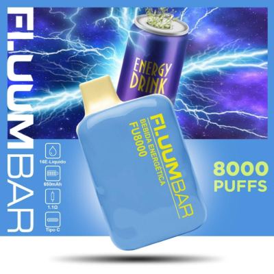 Fluumbar Bebida Energética 8000 Puffs1