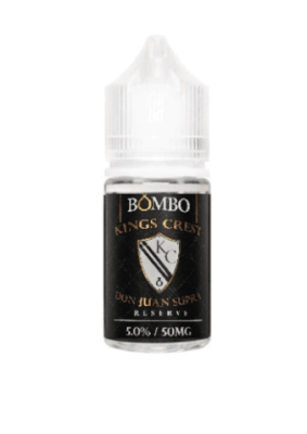 Kings Crest Don Juan Supra Reserve Salt 30ml - Tarta de Chocolate y Tabaco Dulce1