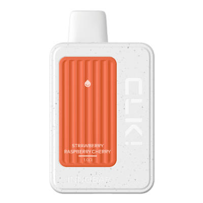 Innobar CLK! Strawberry Raspberry Cherry Kit 5000 Puffs – Frutilla Frambuesa Cereza1