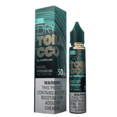 VGOD Dry Tobacco Iced Salt 30ml - Tabaco Menta1