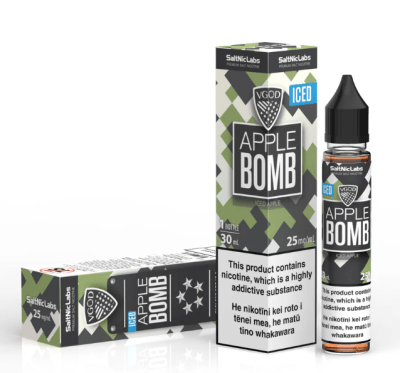 VGOD Iced Apple Bomb Salt 30ml - Mazana Ice1