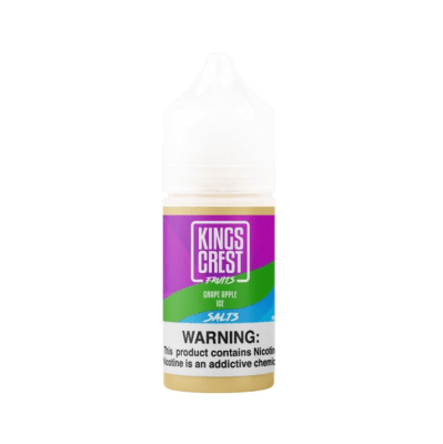 Kings Crest Fruits Grape Apple Ice Salt 30ml - Manzana Uva Hielo1