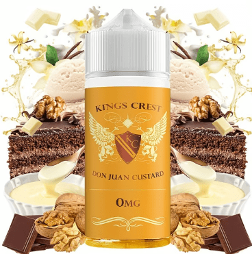 Kings Crest Don Juan Custard 120ML - Tarta de Chocolate1