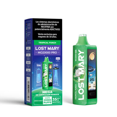 Pod Desechable Lost Mary 20.000 Puffs - Tropical Punch1