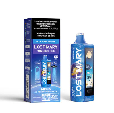 Lost Mary Blue Baja Splash 20.000 Puffs - Arándanos Hielo1