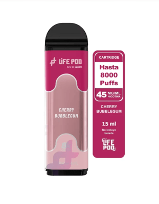 Life Pod Recarga Eco Pro Cherry Bubblegum 8.000 Puff1