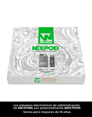 Caja Wotofo Nexpod + 5 recargas1