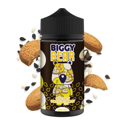 Biggy Bear Crunchy Sesame Biscuit 200ml - Galletas y Semillas Sesamo1