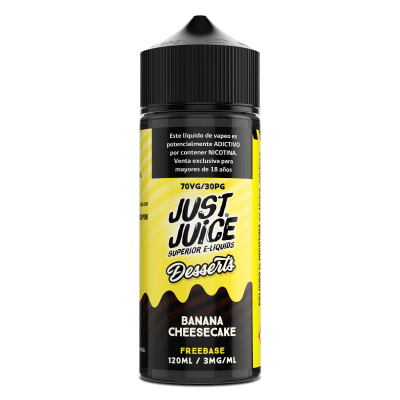 Just Juice Banana Cheesecake 120ML - Cheesecake de Banana1