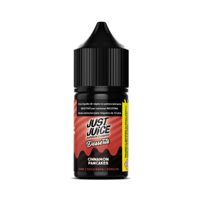 Just Juice Cinnamon Pancake Salt 30ML - Panquecas de Canela1