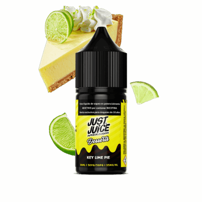 Just Juice Key Lime Pie Salt 30ML - Pie De Lima2