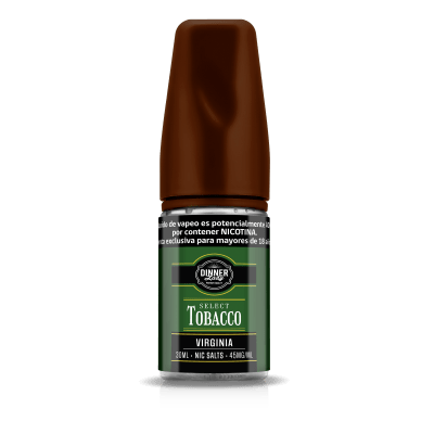 Dinner Lady Virginia Tobacco Salt 30ML - Tabaco Virginia1