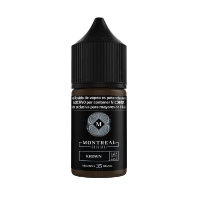 Montreal Original Krown Salt 30ML - Tabaco Seco1