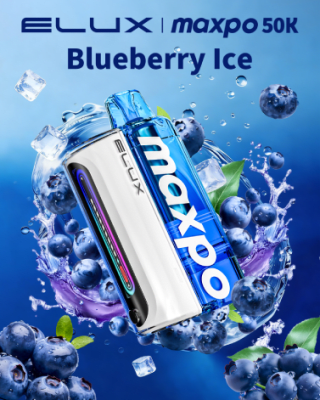 Elux Maxpo Kit 50000 Puffs - Blueberry ice1