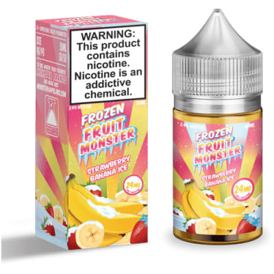 Frozen Fruit Monster Strawberry Banana Salt 30 ml - Frutilla Banana1