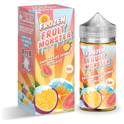 Frozen Fruit Monster Passionfruit Orange Guava Ice 100ml - Maracuyá, Naranja y Guava1