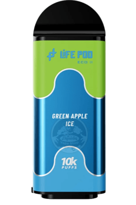 Life Pod Recarga Eco II Green Apple Ice 10.000Puffs1