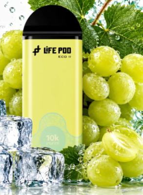 Life Pod Recarga Eco II Green Grape Ice 10.000 Puff1