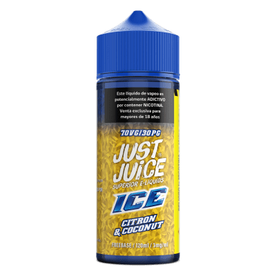Just Juice Citron & Coconut Ice120ml - Cidra con Jugo de Coco1