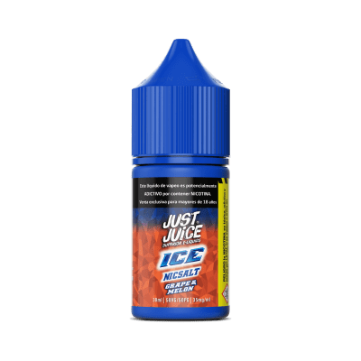 Just Juice Grape Melón Ice Salt 30ML - Uvas Negras y Melón Dulce1