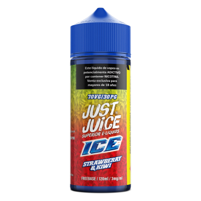 Just Juice Strawberry Kiwi Ice 120ML - Frutilla, Kiwi Ice1