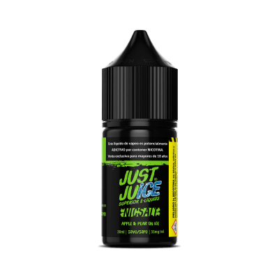 Just Juice Apple Pear On Ice Salt 30ML - Manzana, Pera ice1