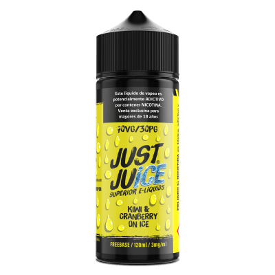 Just Juice Kiwi Cranberry Ice 120ml - Jugo de Kiwi1