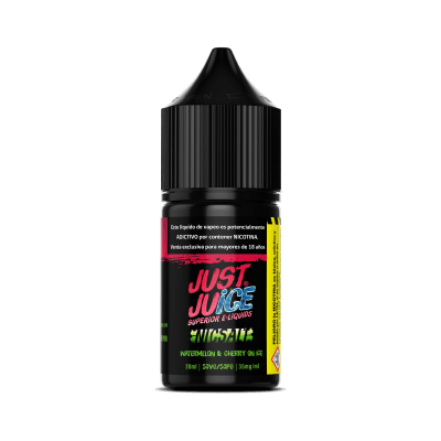 Just Juice Watermelon Cherry On Ice Salt 30ML - Sandia, Cherry Ice1
