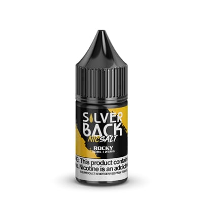 SilverBack Rocky Salt 30ml - Helado de Plátano y Frutilla1