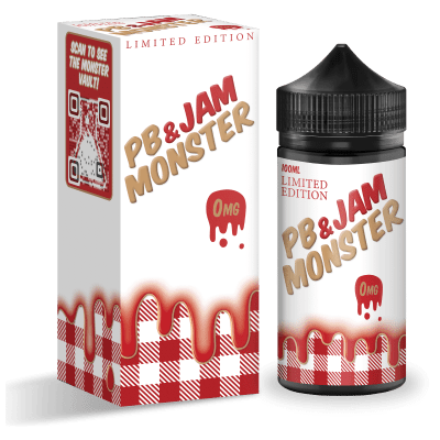 Jam Monster PB & Strawberry 100ml - Mermelada de Frutilla1
