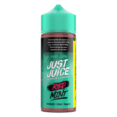 Just Juice Red Mint 120ml - Cherry Menthol1