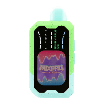 Rifbar Mix Pro Sour Apple Ice 40.000 Puffs - Manzana Ácida Hielo1