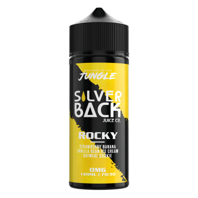 SilverBack Rocky 120ml - Helado de Plátano y Frutilla1