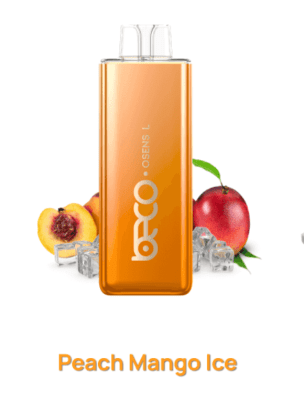 Beco Osens L Peach Mango Ice 7000 puffs - Durazno Mango Hielo1