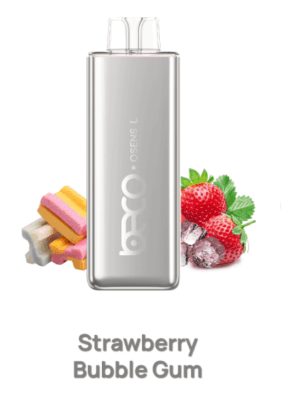 Beco Osens L Strawnerry Bubble Gum 7000 puffs - Chicle de Frutilla1