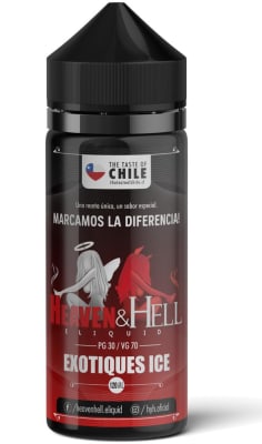 Heaven & Hell Exotiques Ice 120ml - Sandia, Kiwi y Frutila Ice1