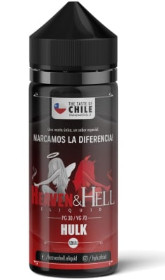 Heaven & Hell Hulk 120ML - Manzana, Vainilla Y Coco1