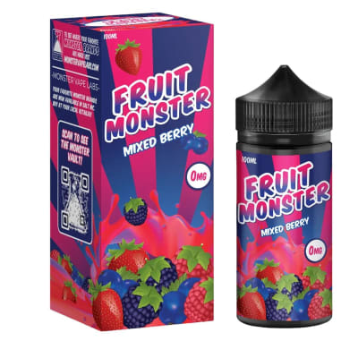 Fruit Monster Mixed Berry 100ml - Frambuesas, Moras y Arándanos1