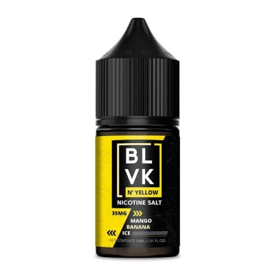 BLVK Mango Banana Ice Salt 30ml - Mango Banana Hielo1