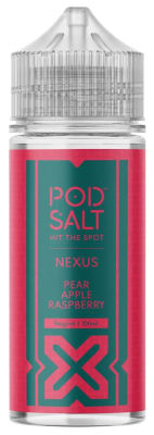 Pod Salt Nexus Pear Apple Raspberry 120ml - Pera y Manzana1
